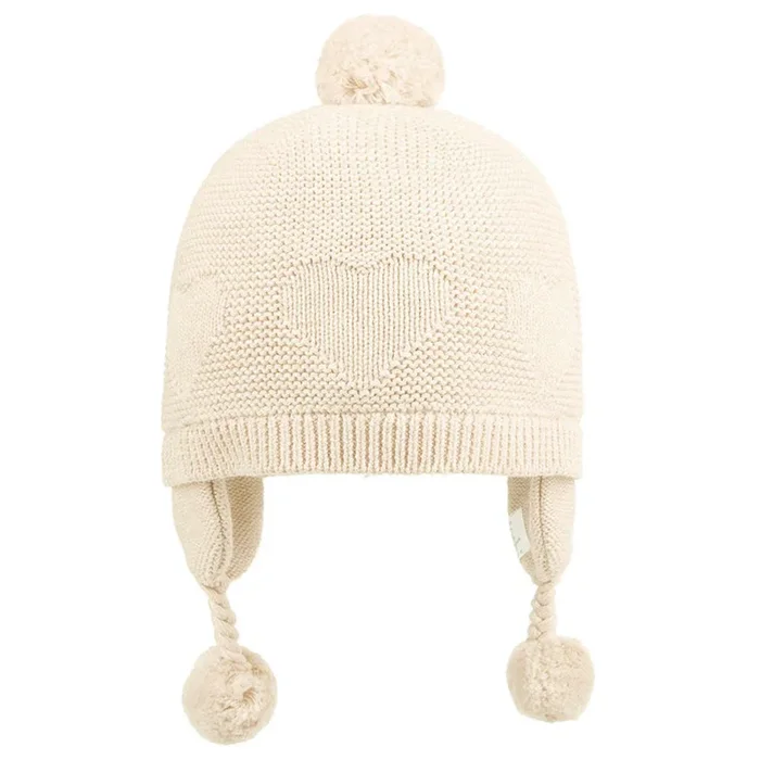 Toshi Organic Earmuff Beanie Heart/Feather