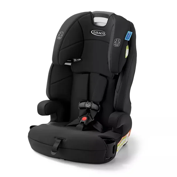 Tranzitions 3-in1 Harness Booster Car Seat – Black (See Description)