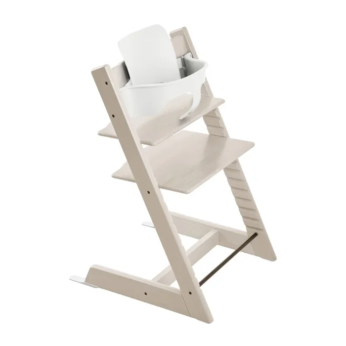 Tripp Trapp High Chair with Baby Set – Whitewash