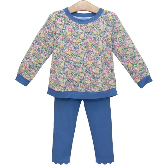 Trotter Street Floral Reagan Legging Set