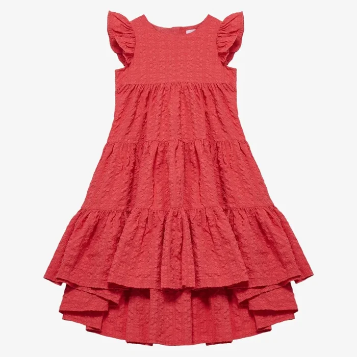 Tulip Dress – Coral