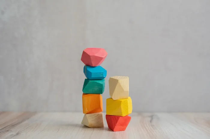 Tumi-ishi Balancing Rock Blocks-6 Pieces