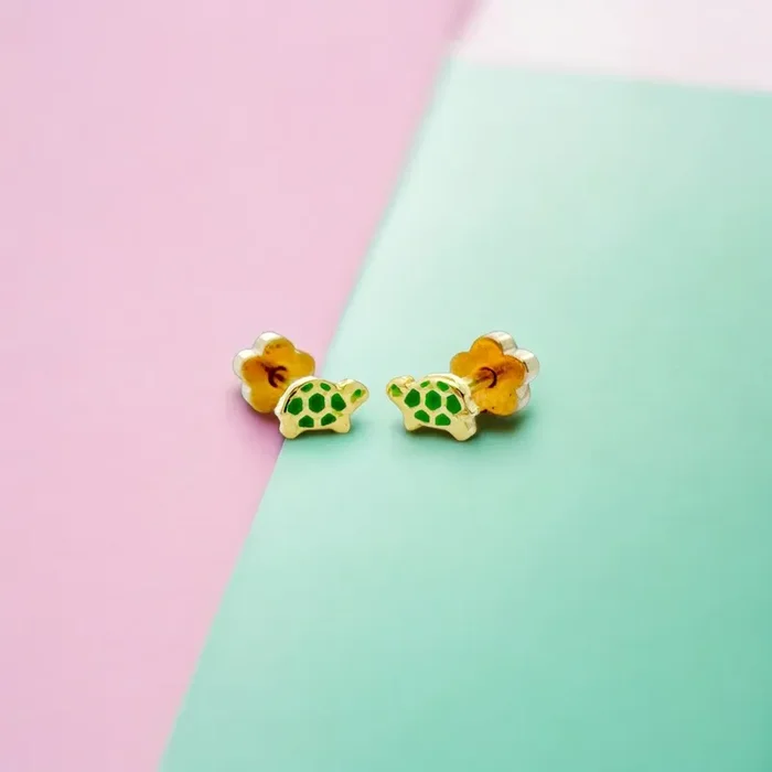 Turtle Tiny Stud Earrings