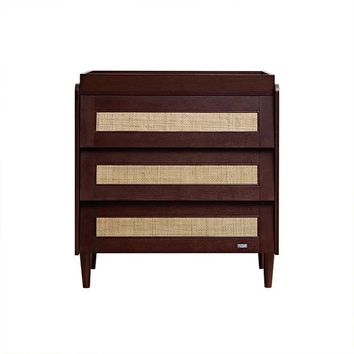 Tutti Bambini Japandi Chest Changer – Warm Walnut
