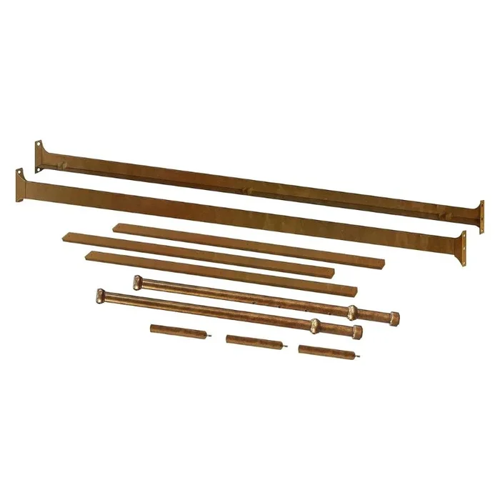 Twin Size Bed Conversion Kit for Winston Mini Crib – Vintage Gold