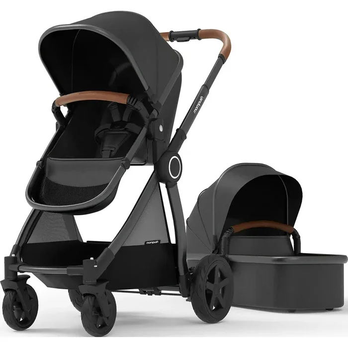 Ultimate2 Premium Baby Stroller with Bassinet – Black