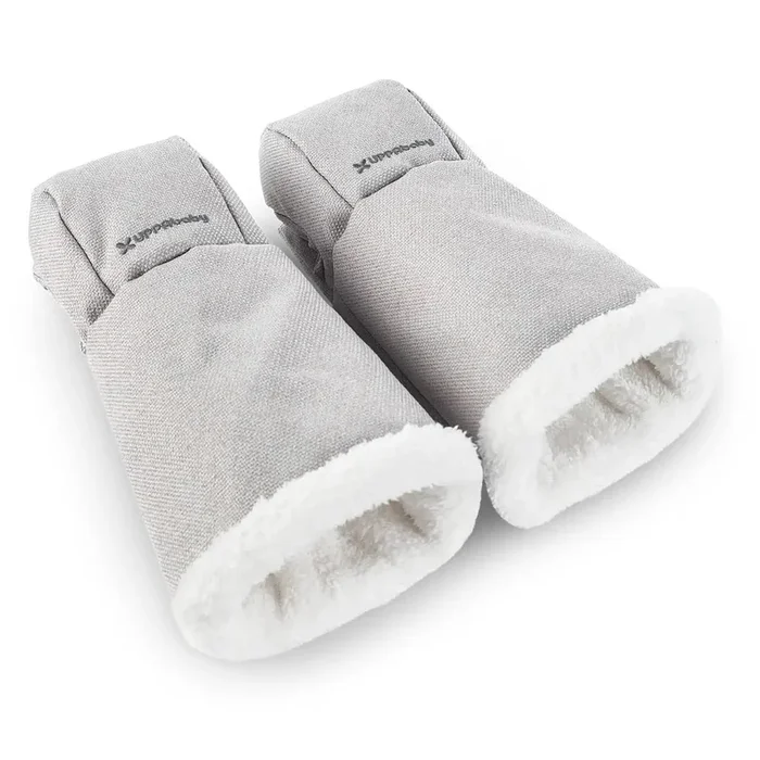 UPPAbaby Cozy Hand Muffs – Savannah (Pearl Gray Jacquard)