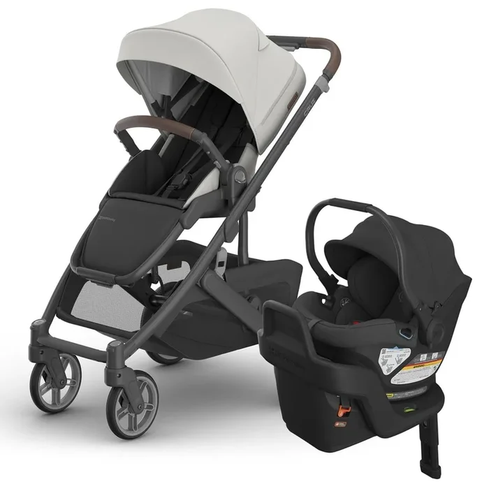 UPPAbaby Cruz V3 + Aria Travel System Bundle – Savannah / Jake