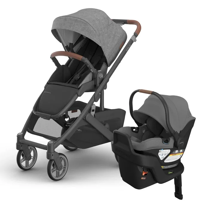 UPPAbaby Cruz V3 + Aria V2 Travel System Bundle – Greyson / Greyson
