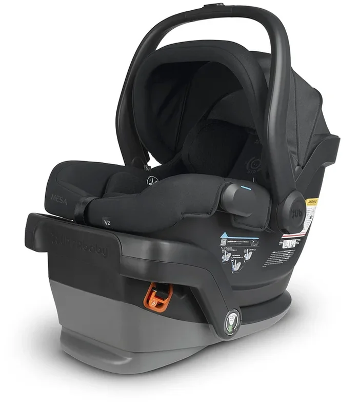 UPPAbaby MESA V2 Lightweight Infant Car Seat – Jake (Charcoal)