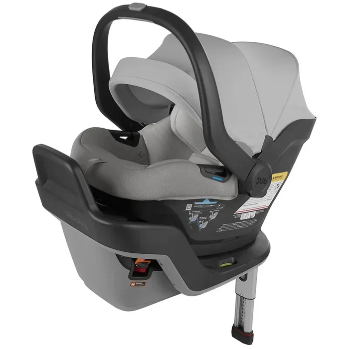 UPPAbaby OPEN BOX MESA MAX Infant Car Seat with Load Leg and Anti-Rebound Bar – Anthony (White Grey Marl)