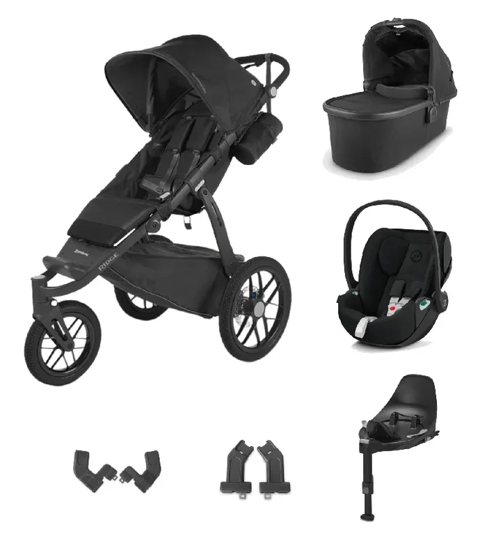 UPPAbaby Ridge All-Terrain with Cloud T Car Seat and Base – Jake