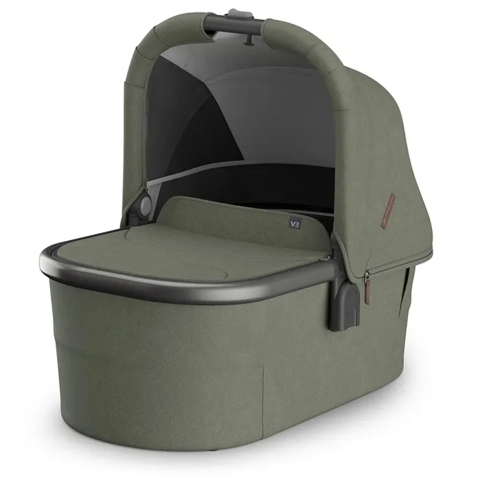 UPPAbaby Vista, Cruz, Ridge Bassinet V3 – Evelyn (Meadow Green / Graphite Frame)
