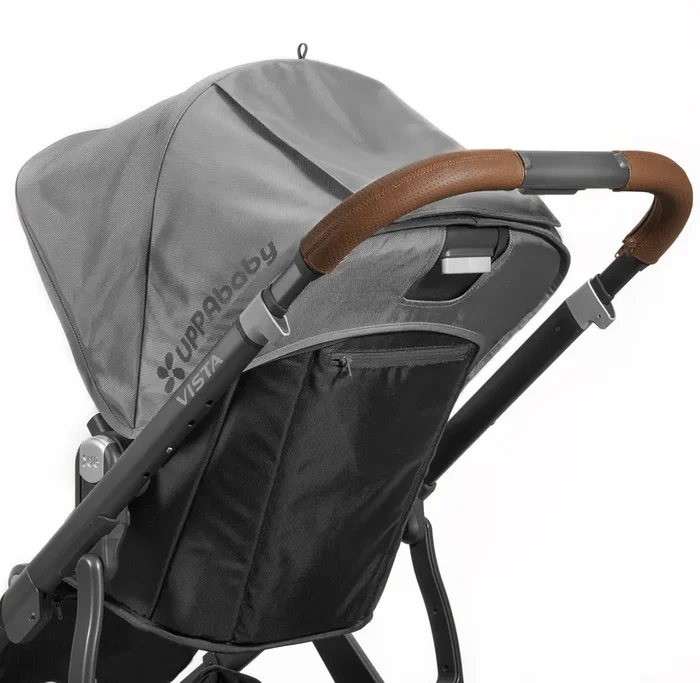 UPPAbaby VISTA Leather Handlebar Covers – saddle