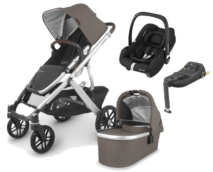 UPPAbaby Vista V2 with Cabriofix i-Size Car Seat and Base – Theo