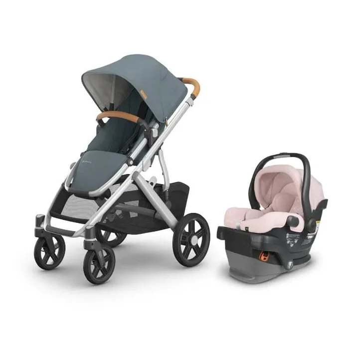 UPPAbaby Vista V3 From Birth Single Travel System (Stroller + Mesa V2 Infant Car Seat)