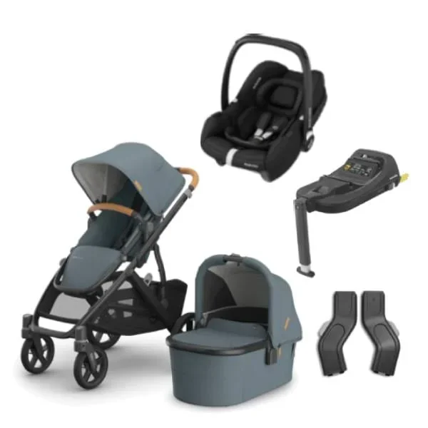 UPPAbaby Vista V3 Pushchair with Cabriofix & Base – Dillan