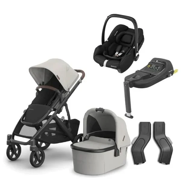 UPPAbaby Vista V3 Pushchair with Cabriofix & Base – Savannah