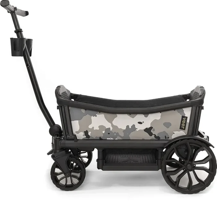 Veer Cruiser (2 Seater) Stroller Wagon Bundle – Ice Camo