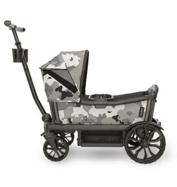 Veer Cruiser Stroller Wagon + Canopy Bundle – Ice Camo/Ice Camo