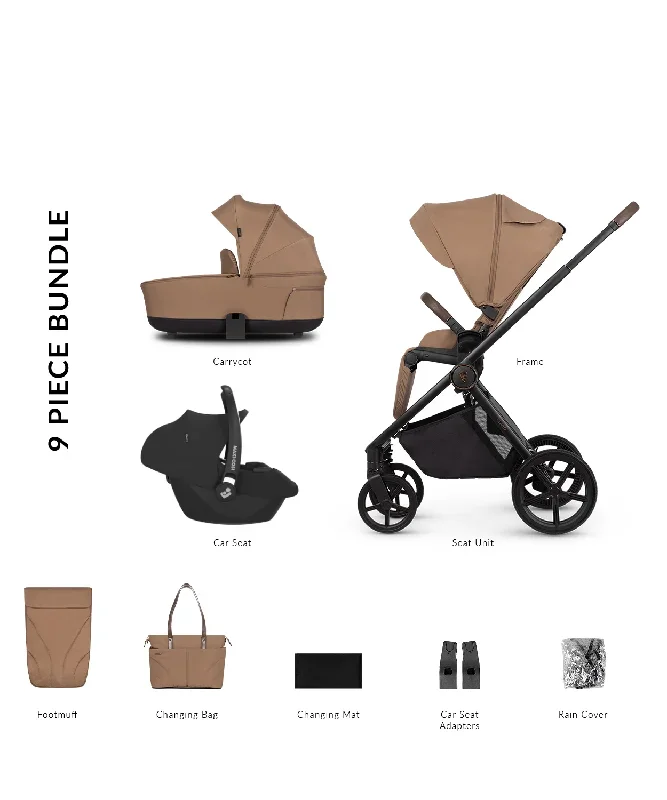 Venicci Claro 3in1 (Cabriofix i-Size) Travel System – Caramel