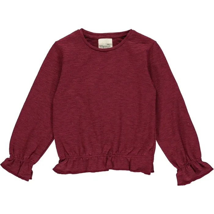 Vignette Maeve Blouse | Burgundy