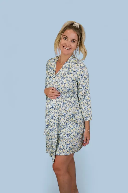 Vintage Citrus Toile Women’s Dream Robe