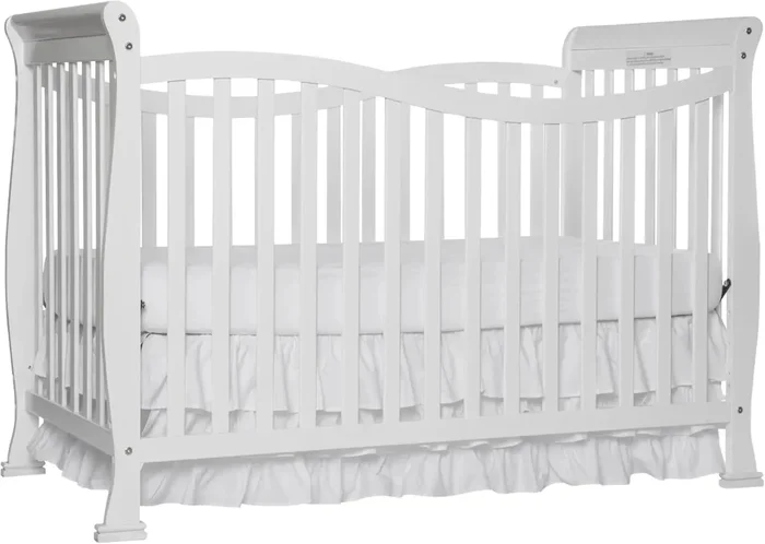 Violet 7 in 1 Convertible Life Style Crib – White (See Description)