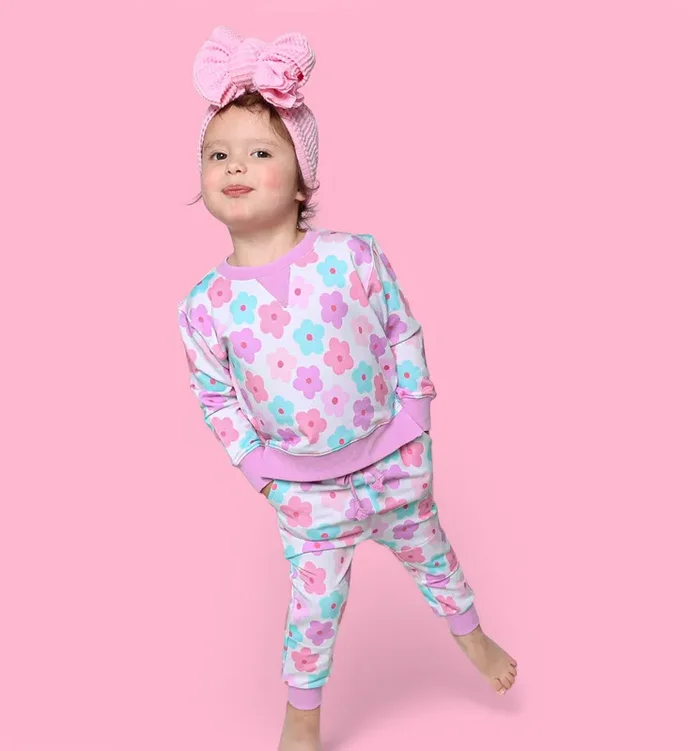 Violet Fields Dream Pullover