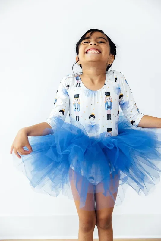 Waltz Of The Snowflakes 3/4 Tutu Leotard
