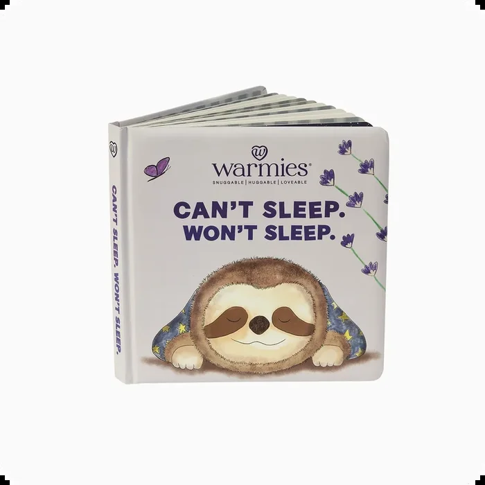 Warmies Can’t Sleep. Won’t Sleep. – Board Book