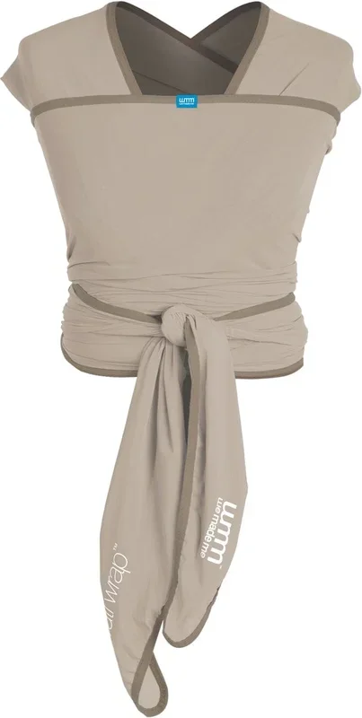We Made Me Flow Wrap Baby Carrier – Pebble