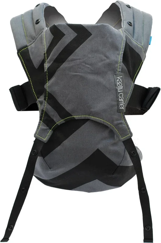 We Made Me Venture 2 in 1 Baby Carrier – Charcoal Grey Black Zigzag