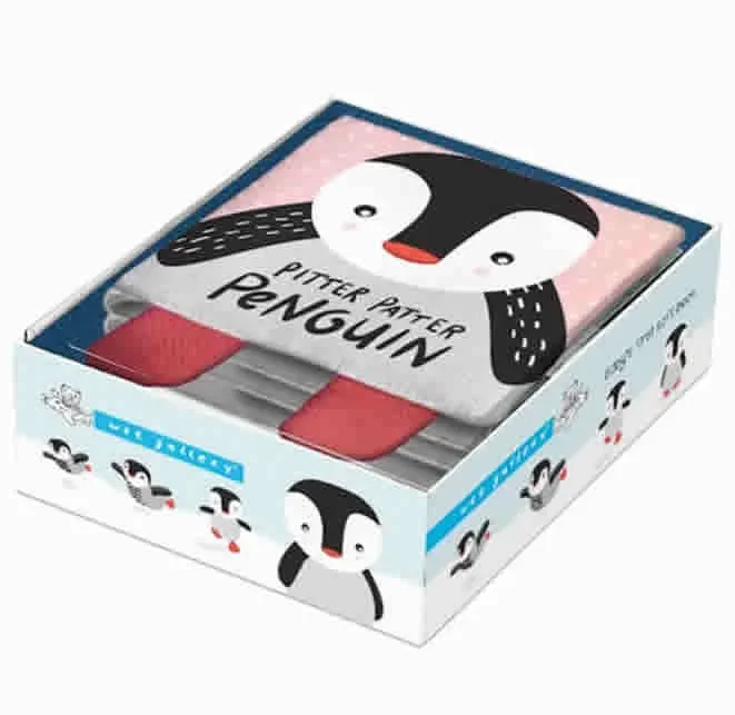 Wee Gallery Baby’s First Soft Book – Pitter Patter Penguin
