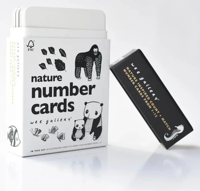 Wee Gallery Number Cards – Nature