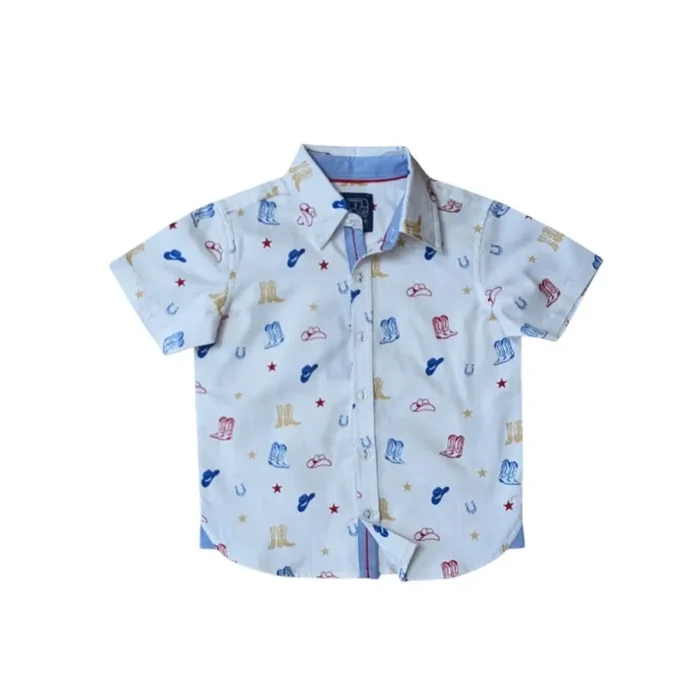 Western Shirt In Short Sleeves