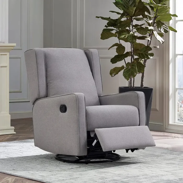 Westwood Chelsea Manual Swivel, Glider, Recliner in Shadow