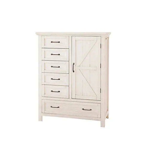 Westwood Design Westfield Chifferobe in Brushed White