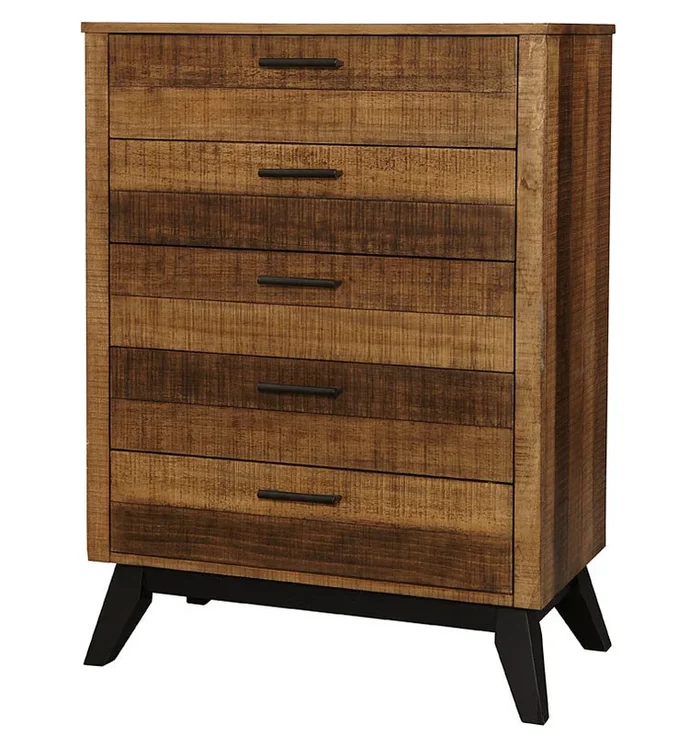 Westwood Urban Rustic 5 Drawer Chest
