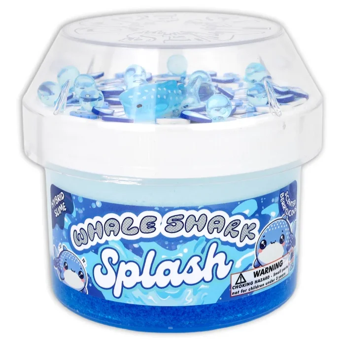 Whale Shark Splash Textured Slime