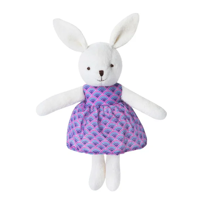 White Little Plush Bunny