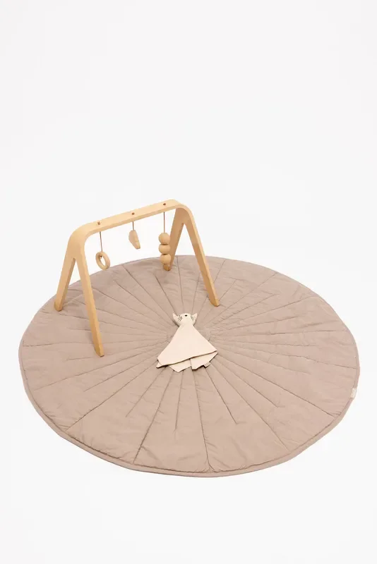 WildBird Desert Lark/Acadian Linen Quilted Playmat – Desert Lark