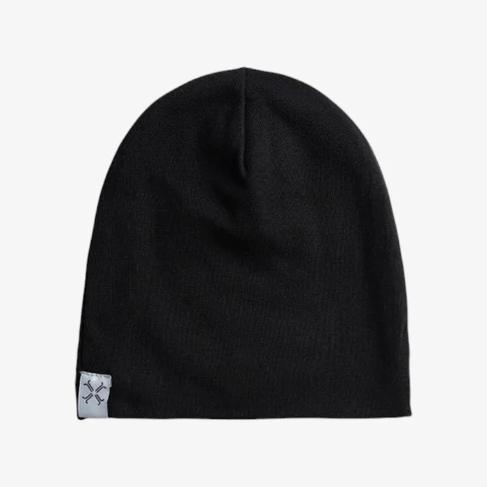 Winter Knit Beanie – Black