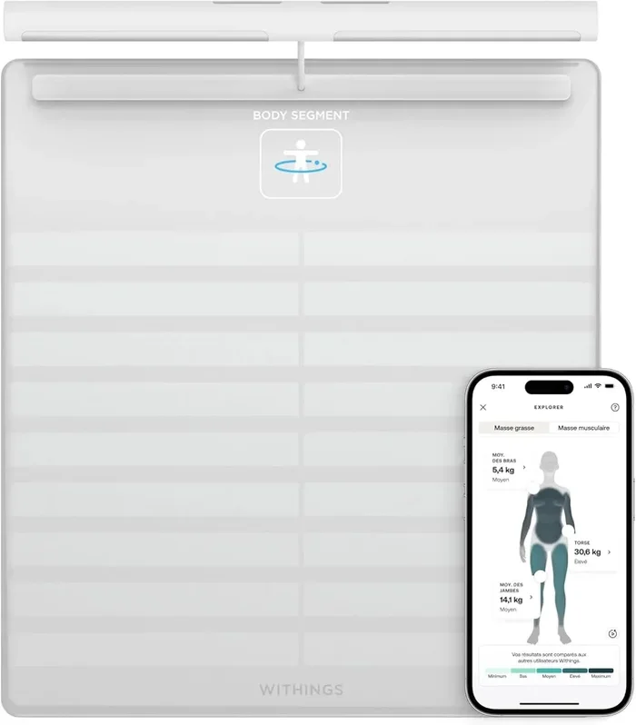 WITHINGS Body Scan Smart Scale – White