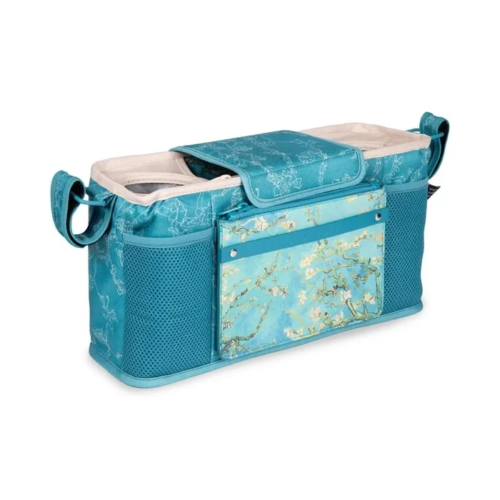 WonderFold Parent Console With 2 Cupholders – Van Gogh Almond Blossoms