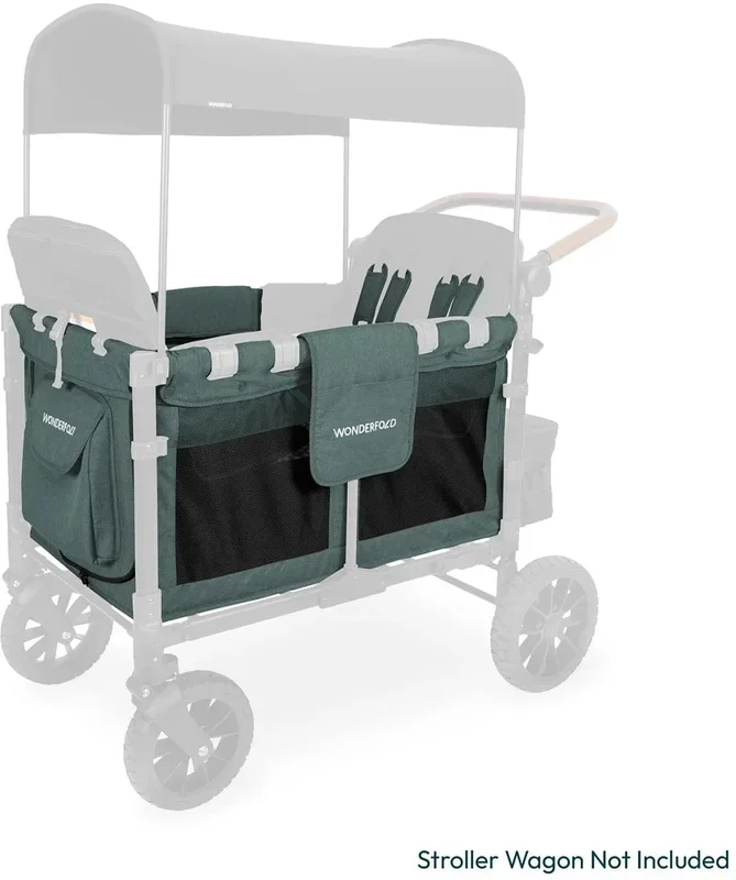 WonderFold W2 Elite / Luxe Carriage Fabric – Hunter Green
