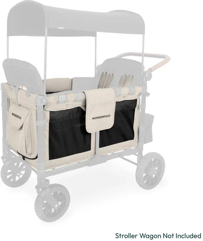 WonderFold W4 Elite / W4 Luxe Carriage Fabric – Sandy Beige