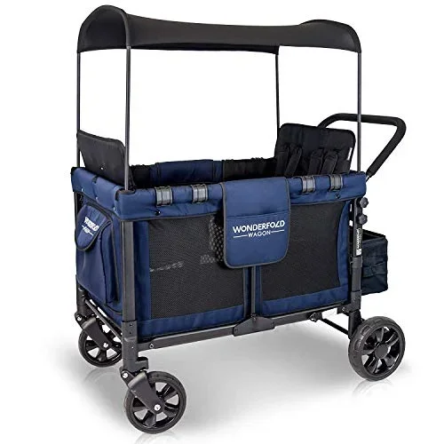 WonderFold W4 Original Four Passenger Wagon – Navy