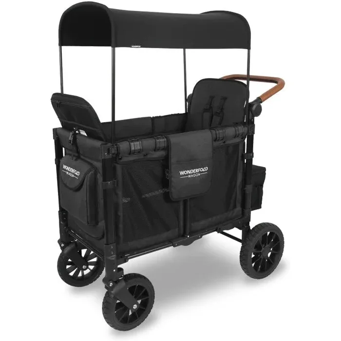Wonderfold Wagon W2 Lux | Volcanic Black