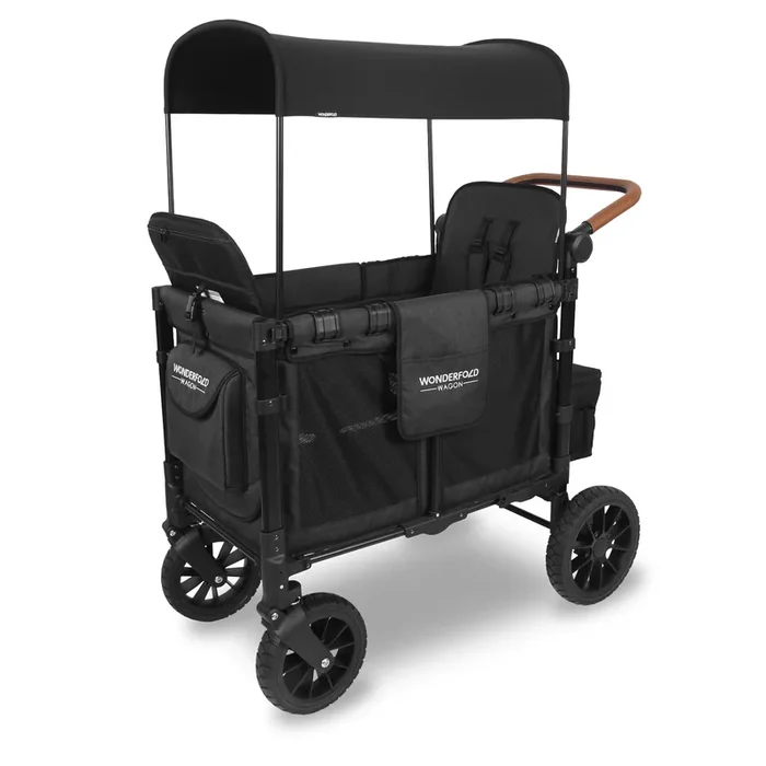 Wonderfold Wagon W2 Luxe Wagon (2 Seater) – Volcanic Black